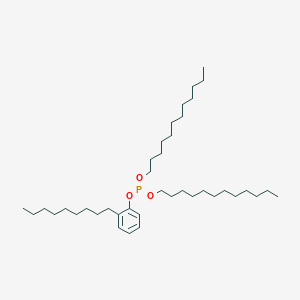 molecular formula C39H73O3P B12652995 Didodecyl nonylphenyl phosphite CAS No. 35239-35-1