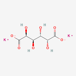 molecular formula C6H8K2O8 B12653017 Dipotassium galactarate CAS No. 84878-11-5