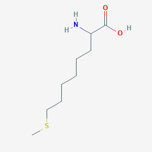 molecular formula C9H19NO2S B1265308 Tetrahomomethionine 