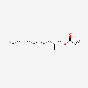 molecular formula C15H28O2 B12653097 2-Methylundecyl acrylate CAS No. 93804-48-9