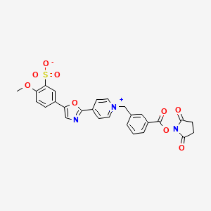 molecular formula C27H21N3O9S B1265314 Cascade Yellow 