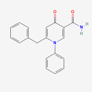 molecular formula C19H16N2O2 B1265320 Nygerone B 