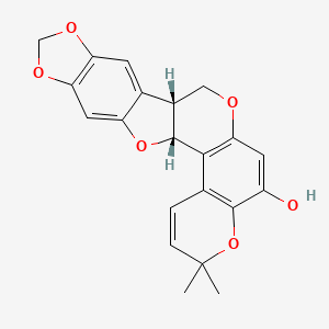 molecular formula C21H18O6 B1265321 Maackiapterocarpan B 