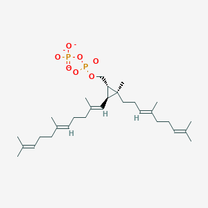 molecular formula C30H49O7P2-3 B1265324 Presqualene diphosphate(3-) 
