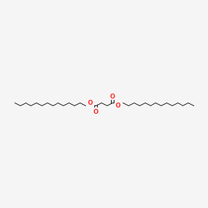 molecular formula C32H62O4 B12653254 Ditetradecyl succinate CAS No. 26720-09-2