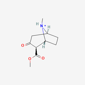 Ecgononium methyl ester(1+)