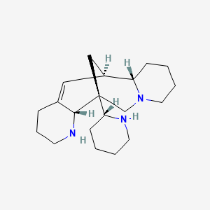 molecular formula C20H33N3 B12653337 Sweetinine CAS No. 1361-42-8