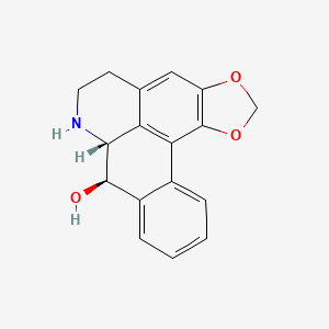 molecular formula C17H15NO3 B1265334 R-(-)-norushinsunine 