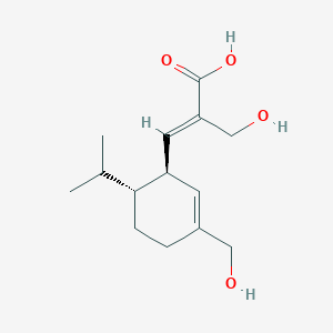 molecular formula C14H22O4 B1265335 Gliocladic acid 