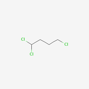 molecular formula C4H7Cl3 B12653385 1,1,4-Trichlorobutane CAS No. 66250-03-1