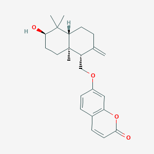 molecular formula C24H30O4 B1265339 Ferilin 