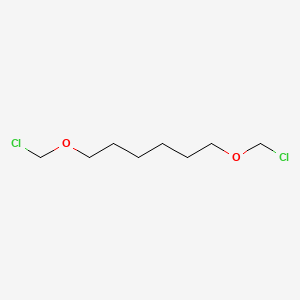 molecular formula C8H16Cl2O2 B12653399 1,6-Bis(chloromethoxy)hexane CAS No. 56894-92-9
