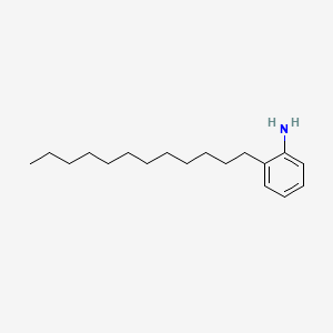 molecular formula C18H31N B12653459 Dodecylaniline CAS No. 28675-17-4