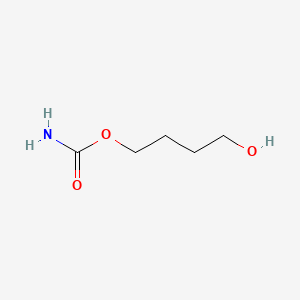 molecular formula C5H11NO3 B12653482 4-Hydroxybutyl carbamate CAS No. 84540-40-9