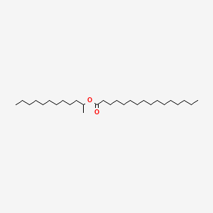 molecular formula C28H56O2 B12653489 2-Dodecyl palmitate CAS No. 73756-37-3