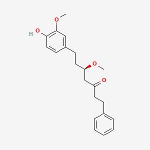 7-(4''-Hydroxy-3''-methoxyphenyl)-5-methoxy-1-phenyl-3-heptanone
