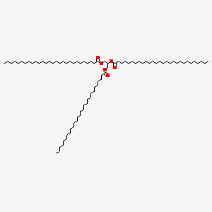 molecular formula C87H170O6 B12653619 Propane-1,2,3-triyl trioctacosanoate CAS No. 31661-27-5