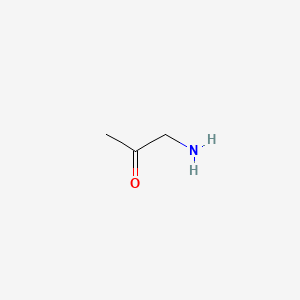 molecular formula C3H7NO B1265363 1-aminopropan-2-one CAS No. 298-08-8