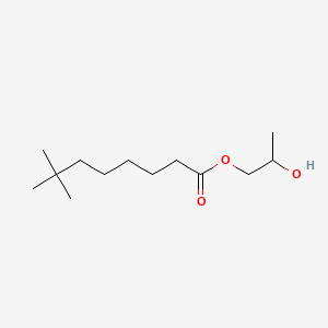 molecular formula C13H26O3 B12653645 2-Hydroxypropyl neodecanoate CAS No. 71880-79-0