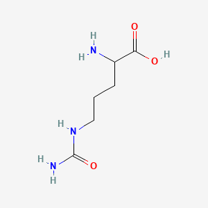 molecular formula C6H13N3O3 B1265365 Citrulline, (+-)- CAS No. 627-77-0