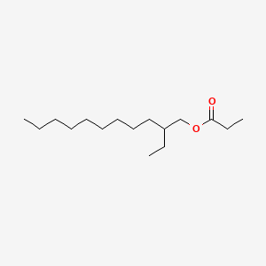 molecular formula C16H32O2 B12653651 2-Ethylundecyl propionate CAS No. 94021-83-7