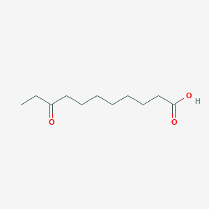 molecular formula C11H20O3 B12653653 9-Oxoundecanoic acid CAS No. 91267-42-4