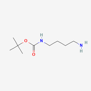 molecular formula C9H20N2O2 B1265371 叔丁基N-(4-氨基丁基)氨基甲酸酯 CAS No. 68076-36-8