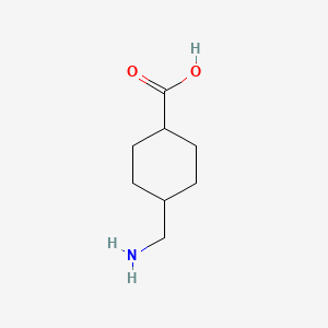 molecular formula C8H15NO2 B1265373 Tranexamic acid CAS No. 701-54-2