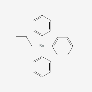 molecular formula C21H20Sn B1265375 Allyltriphenyltin CAS No. 76-63-1