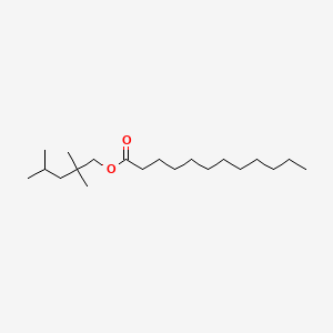 molecular formula C20H40O2 B12653760 2,2,4-Trimethylpentyl laurate CAS No. 71672-90-7