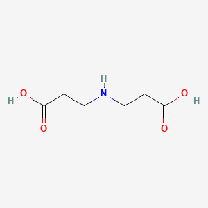 molecular formula C6H11NO4 B1265380 3,3'-Azanediyldipropanoic acid CAS No. 505-47-5