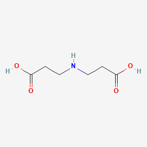 molecular formula C6H11NO4 B1265380 3,3'-亚氨基二丙酸 CAS No. 505-47-5