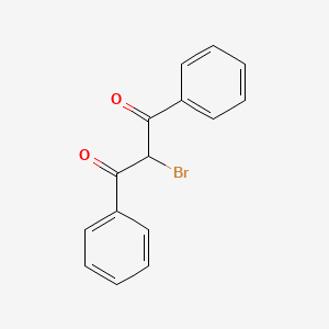 B1265387 1,3-Propanedione, 2-bromo-1,3-diphenyl- CAS No. 728-84-7