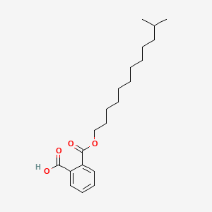 molecular formula C21H32O4 B12653882 Isotridecyl hydrogen phthalate CAS No. 93843-14-2
