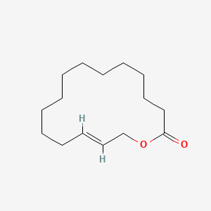 molecular formula C15H26O2 B12653895 Oxacyclohexadec-14-en-2-one CAS No. 93893-91-5