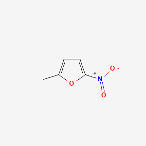 molecular formula C5H5NO3 B1265391 2-Methyl-5-nitrofuran CAS No. 823-74-5