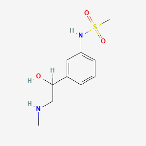 molecular formula C10H16N2O3S B1265393 Amidephrine CAS No. 3354-67-4