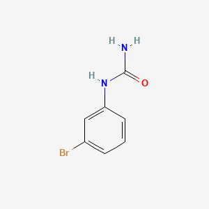 molecular formula C7H7BrN2O B1265394 3-溴苯基脲 CAS No. 2989-98-2