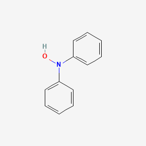 molecular formula C12H11NO B12653945 N,N-Diphenylhydroxylamine CAS No. 1079-64-7