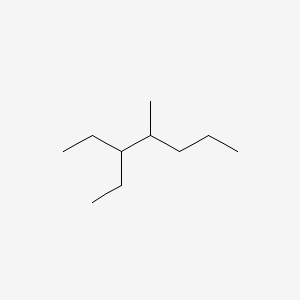 molecular formula C10H22 B12653965 3-Ethyl-4-methylheptane CAS No. 52896-91-0
