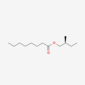 molecular formula C13H26O2 B12653986 (S)-2-Methylbutyl octanoate CAS No. 55195-31-8