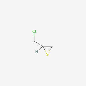 molecular formula C3H5ClS B1265399 2-(Chloromethyl)thiirane CAS No. 3221-15-6