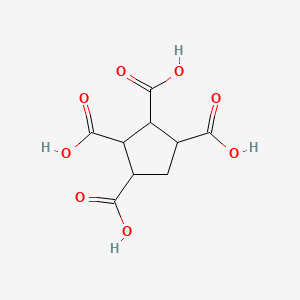 molecular formula C9H10O8 B1265402 Cyclopentane-1,2,3,4-tetracarboxylic acid CAS No. 3724-52-5