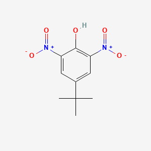 molecular formula C10H12N2O5 B1265405 4-叔丁基-2,6-二硝基苯酚 CAS No. 4097-49-8