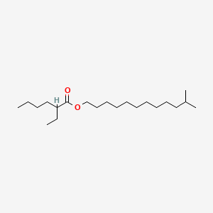 molecular formula C21H42O2 B12654061 Isotridecyl 2-ethylhexanoate CAS No. 84962-29-8