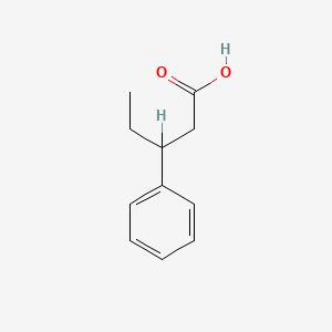 molecular formula C11H14O2 B1265407 3-Phenylpentanoic acid CAS No. 5669-17-0