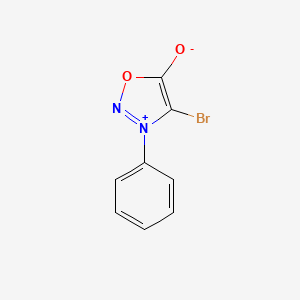 molecular formula C8H5BrN2O2 B1265412 4-溴-3-苯基悉诺 CAS No. 13183-09-0