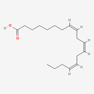 molecular formula C18H30O2 B12654121 8,11,14-Octadecatrienoic acid (Z,Z,Z) CAS No. 4906-91-6