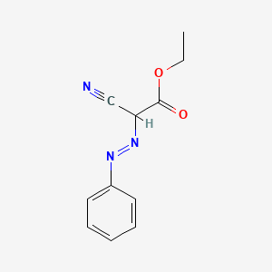 Cyano(phenylazo)acetic acid ethyl ester