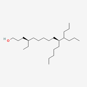 molecular formula C24H50O B12654172 (4R,10S)-4-ethyl-10-heptan-4-ylpentadecan-1-ol 